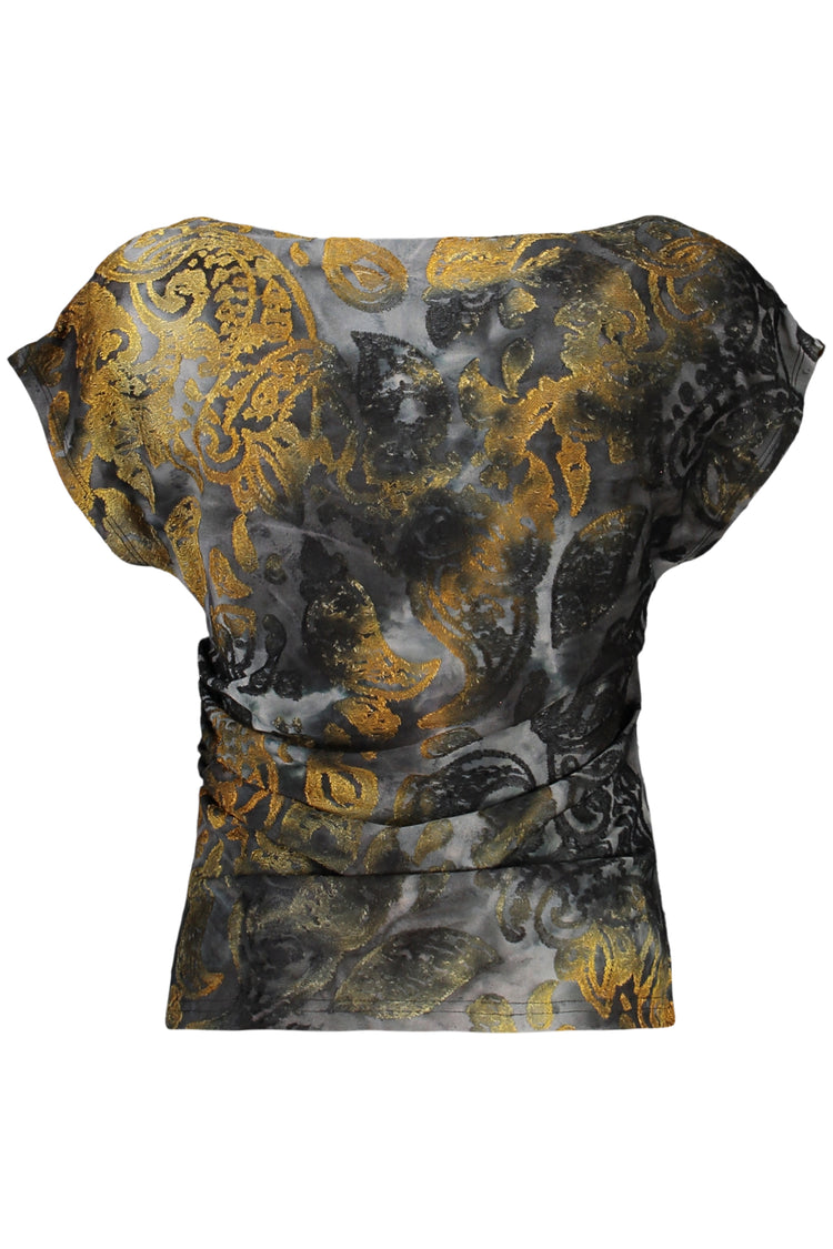Top DESIGUAL de mulher azul