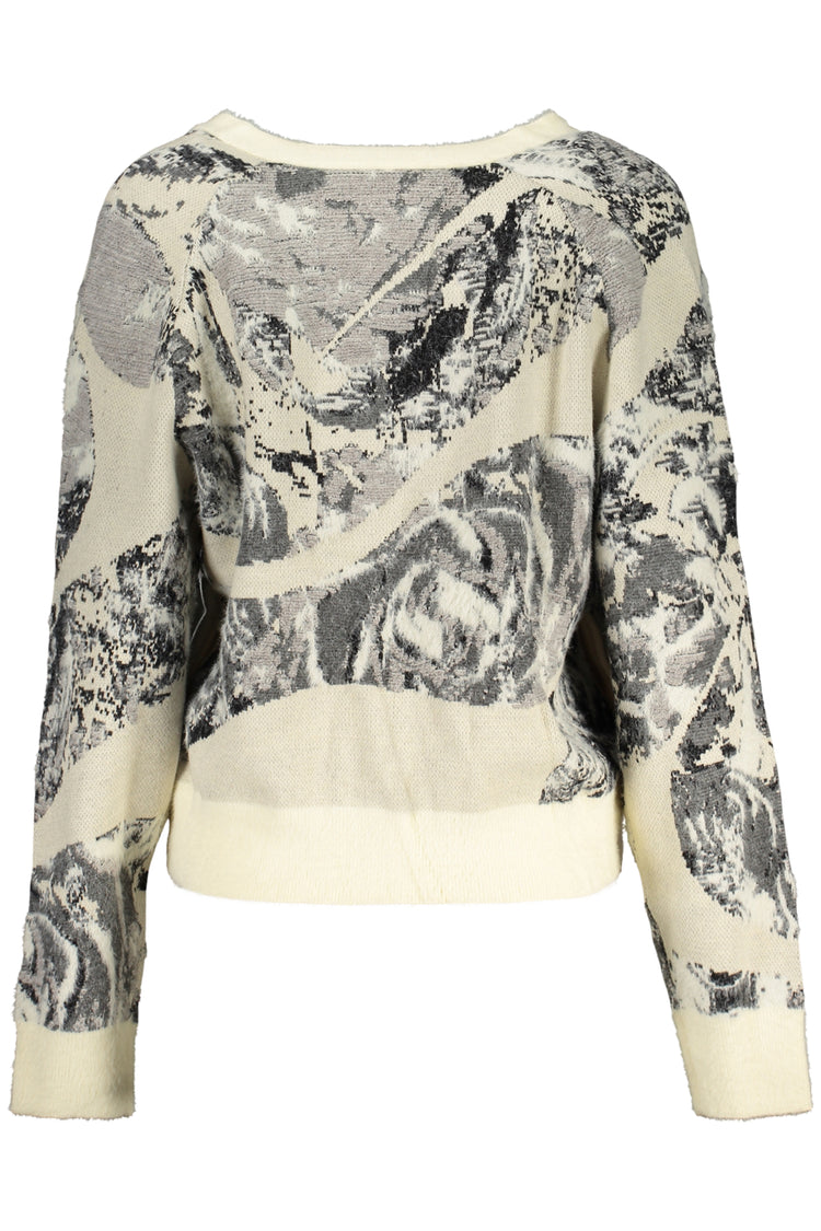 Camisola DESIGUAL de mulher branca