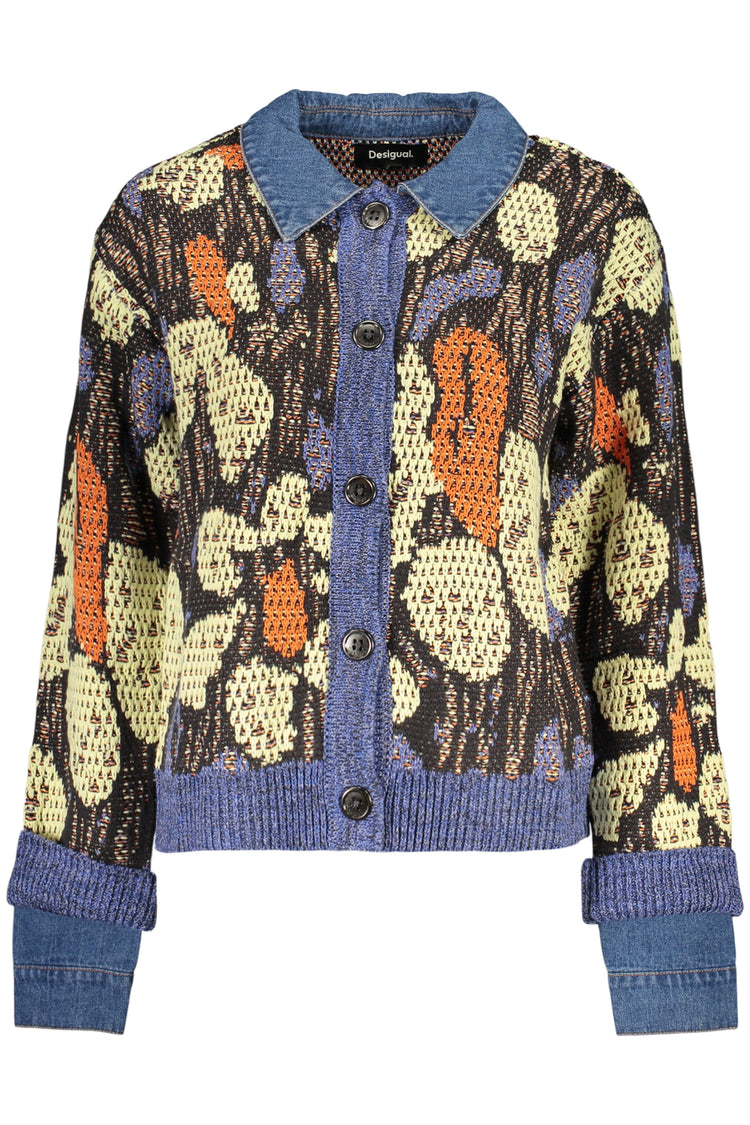 Camisola DESIGUAL de mulher azul
