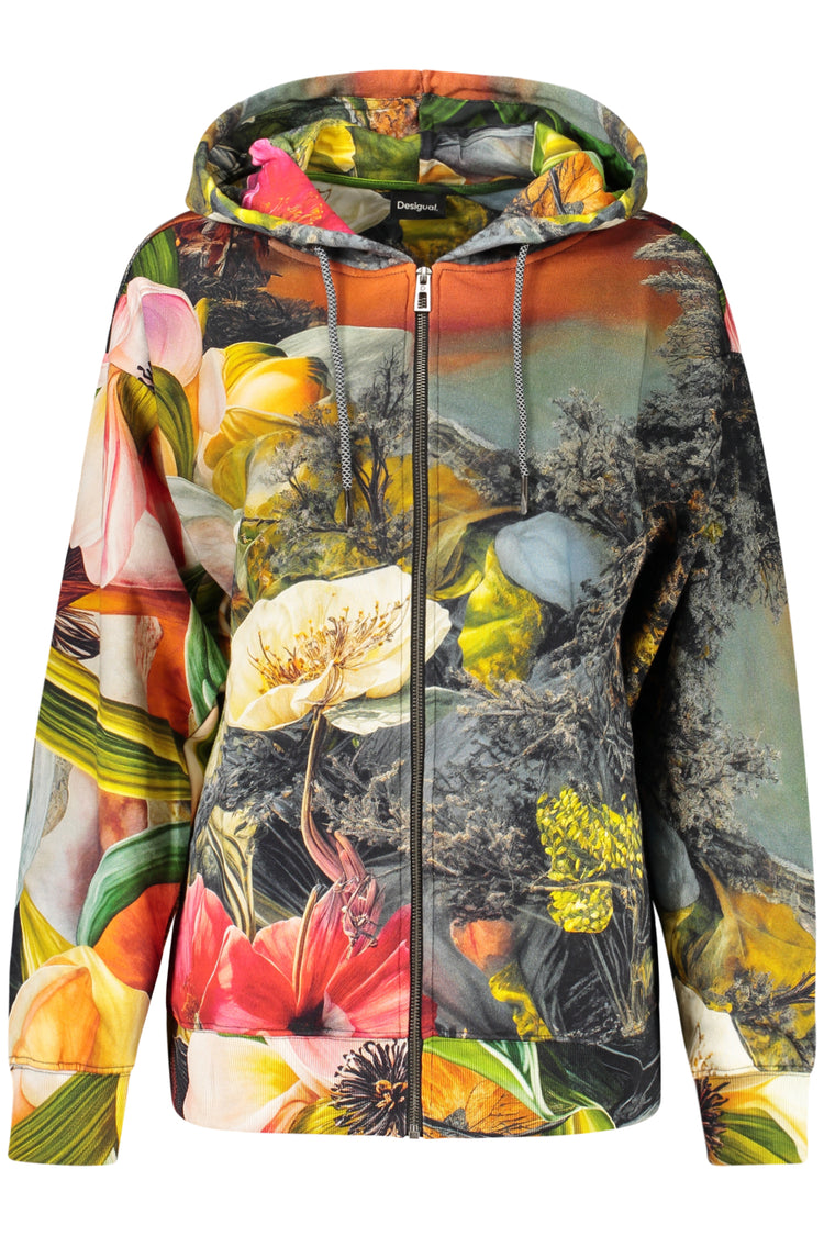 Sweatshirt DESIGUAL de mulher cinzenta