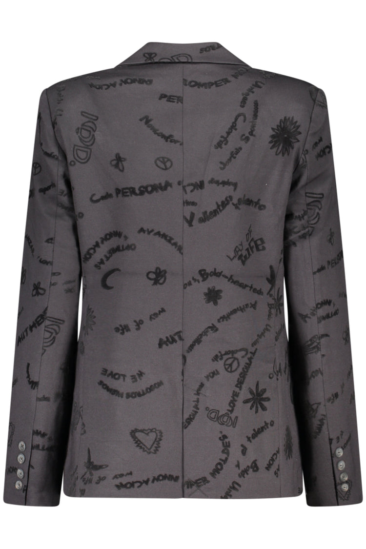 Blazer DESIGUAL de mulher preto