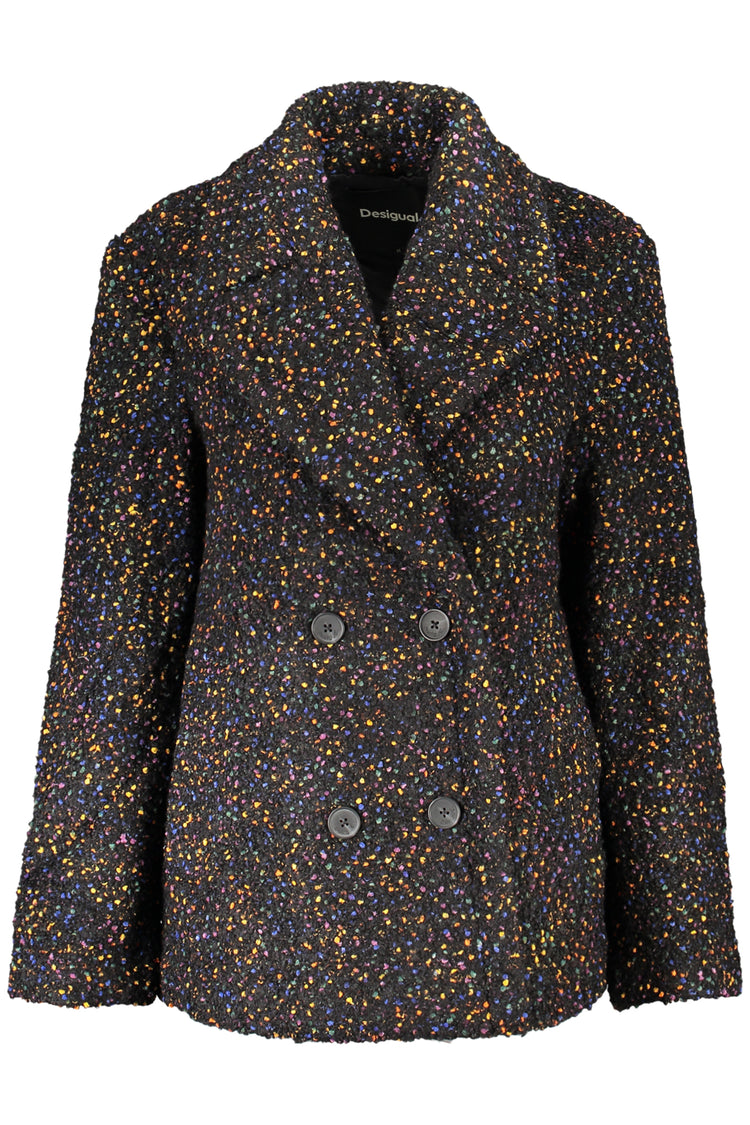 Casaco DESIGUAL de mulher preto