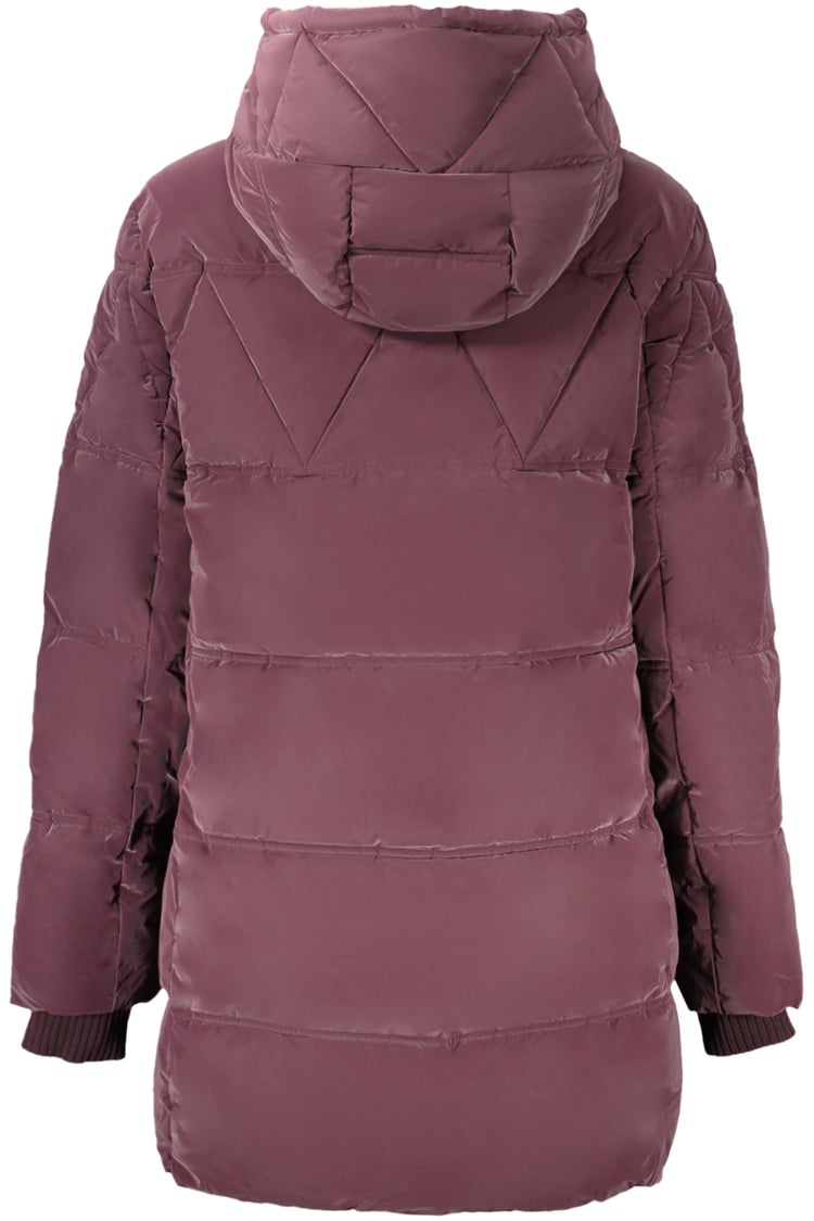 Casaco DESIGUAL de mulher roxo
