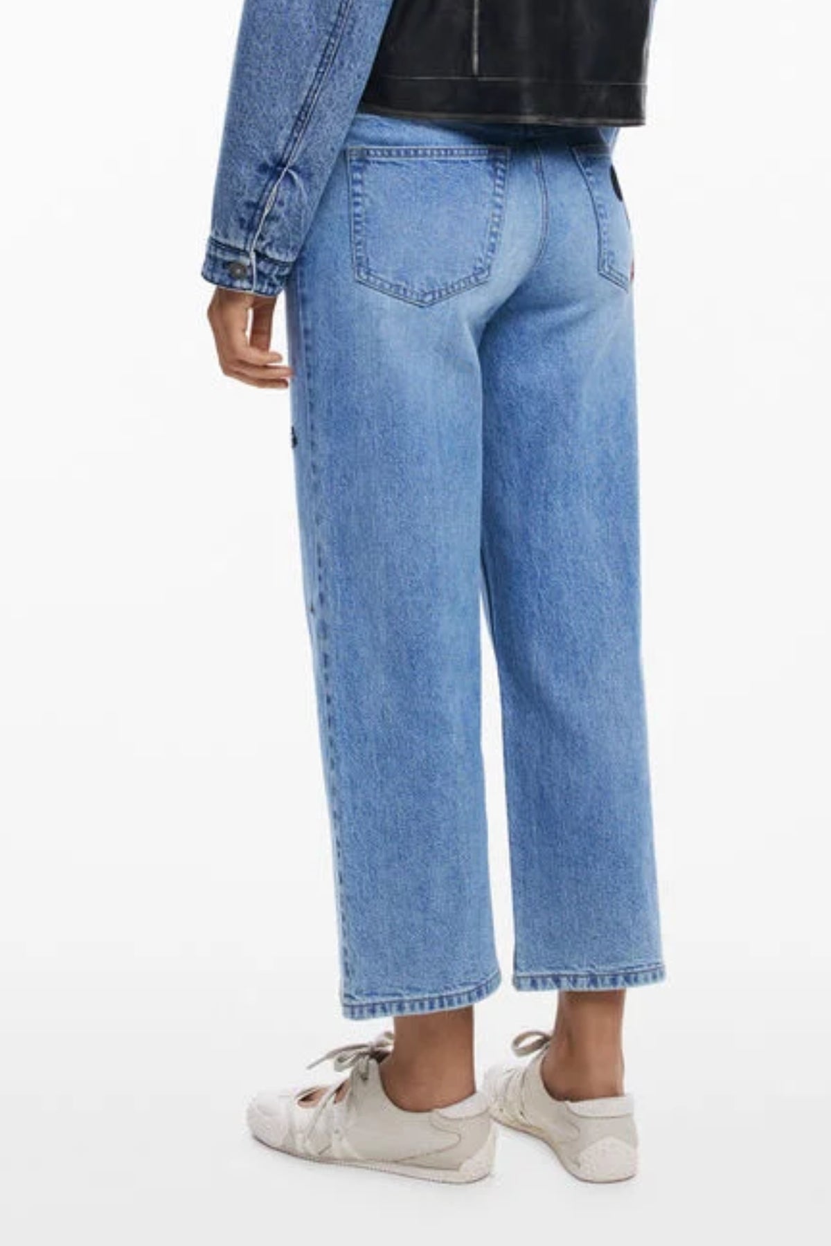 Jeans DESIGUAL de mulher azul-claro