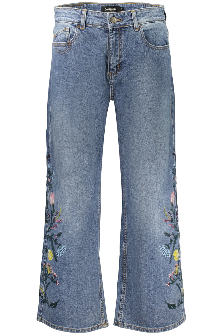 Jeans DESIGUAL de mulher azuis