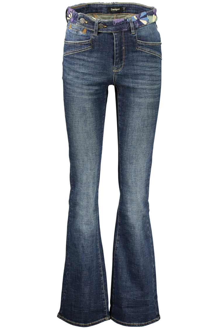 Jeans DESIGUAL de mulher azuis