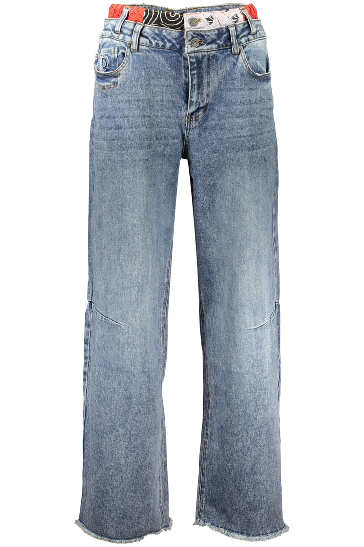 Jeans DESIGUAL de mulher azuis