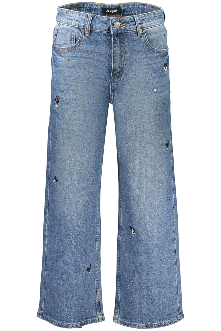 Jeans DESIGUAL de mulher azuis