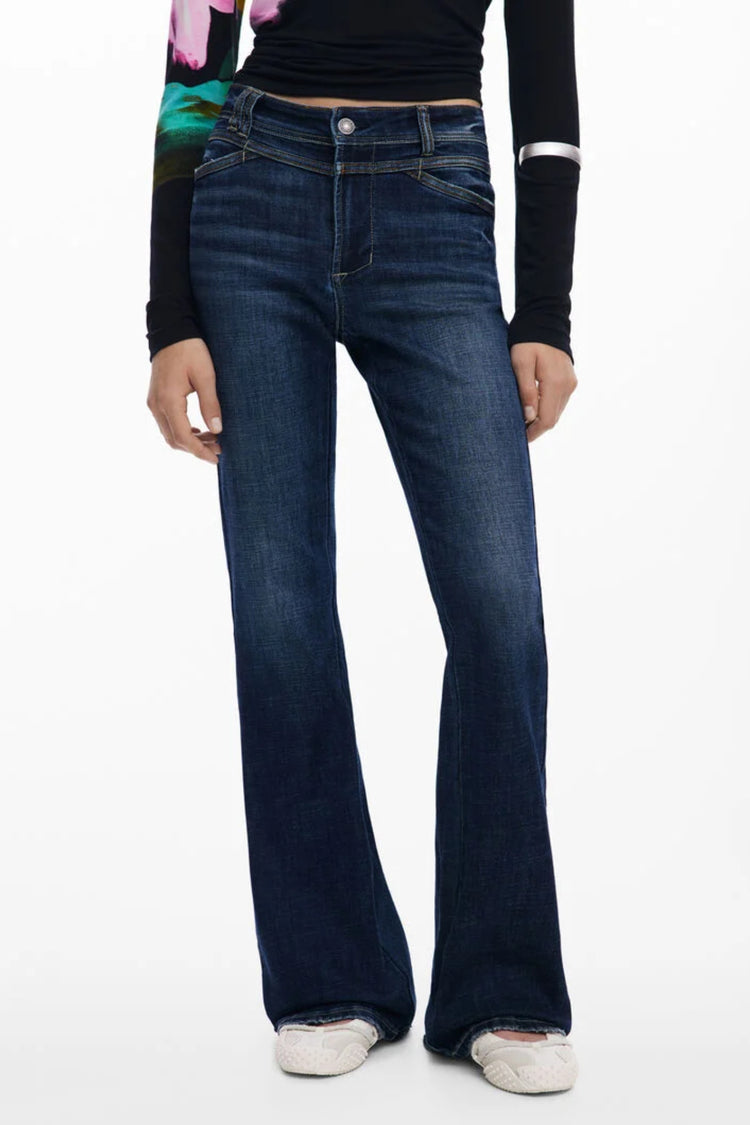 Jeans DESIGUAL de mulher azuis