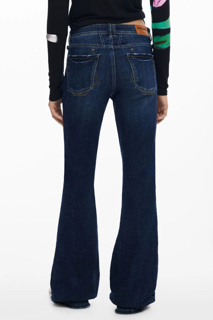 Jeans DESIGUAL de mulher azuis