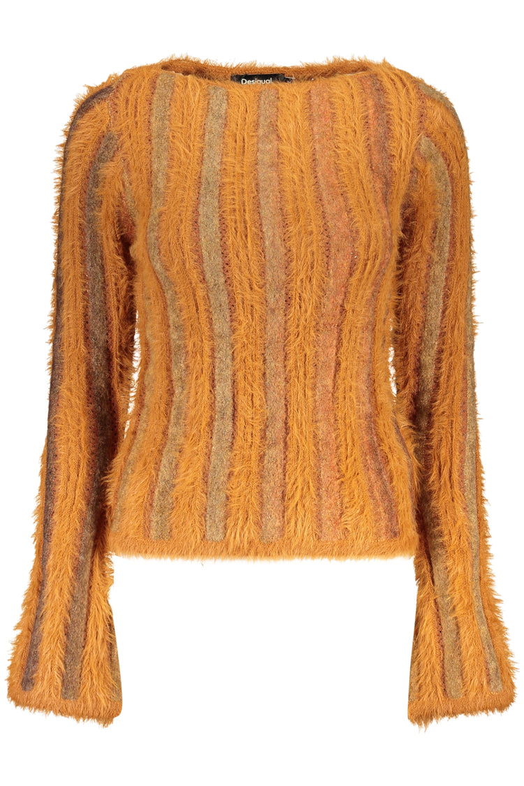 Camisola DESIGUAL de mulher laranja