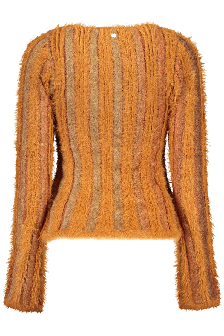 Camisola DESIGUAL de mulher laranja