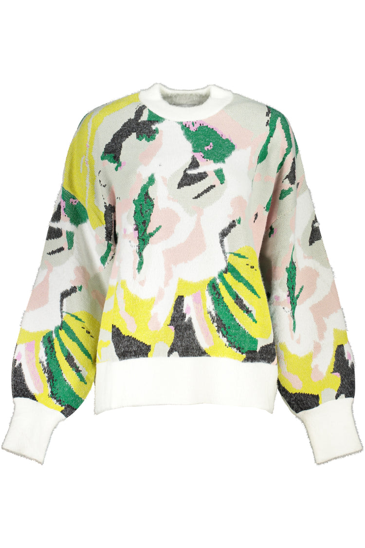 Camisola DESIGUAL de mulher branca