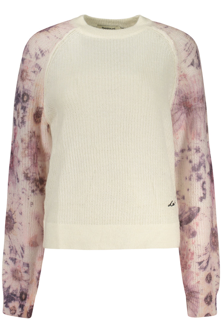 Camisola DESIGUAL de mulher branca