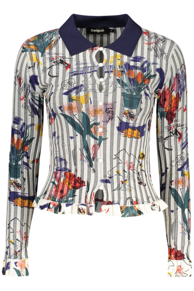 Camisola DESIGUAL de mulher branca