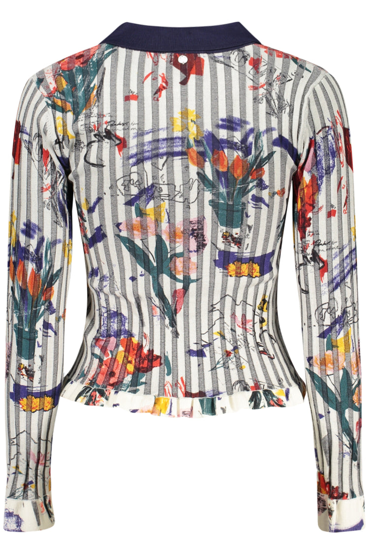 Camisola DESIGUAL de mulher branca