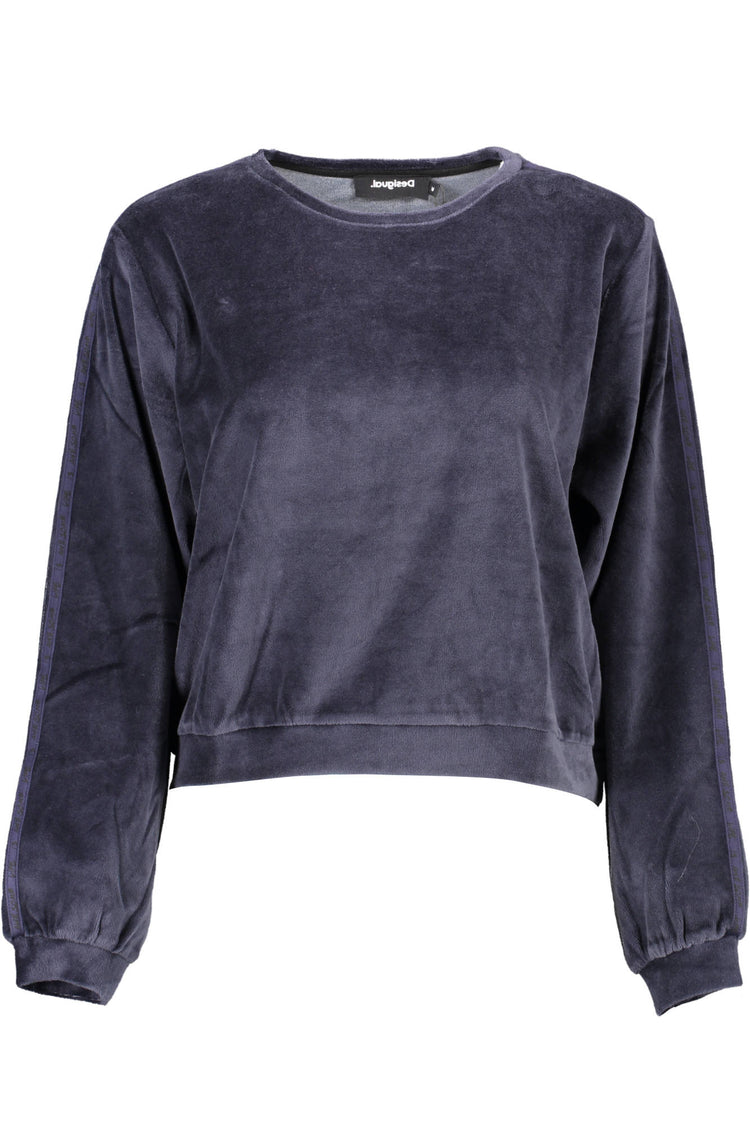 Camisola DESIGUAL de mulher azul