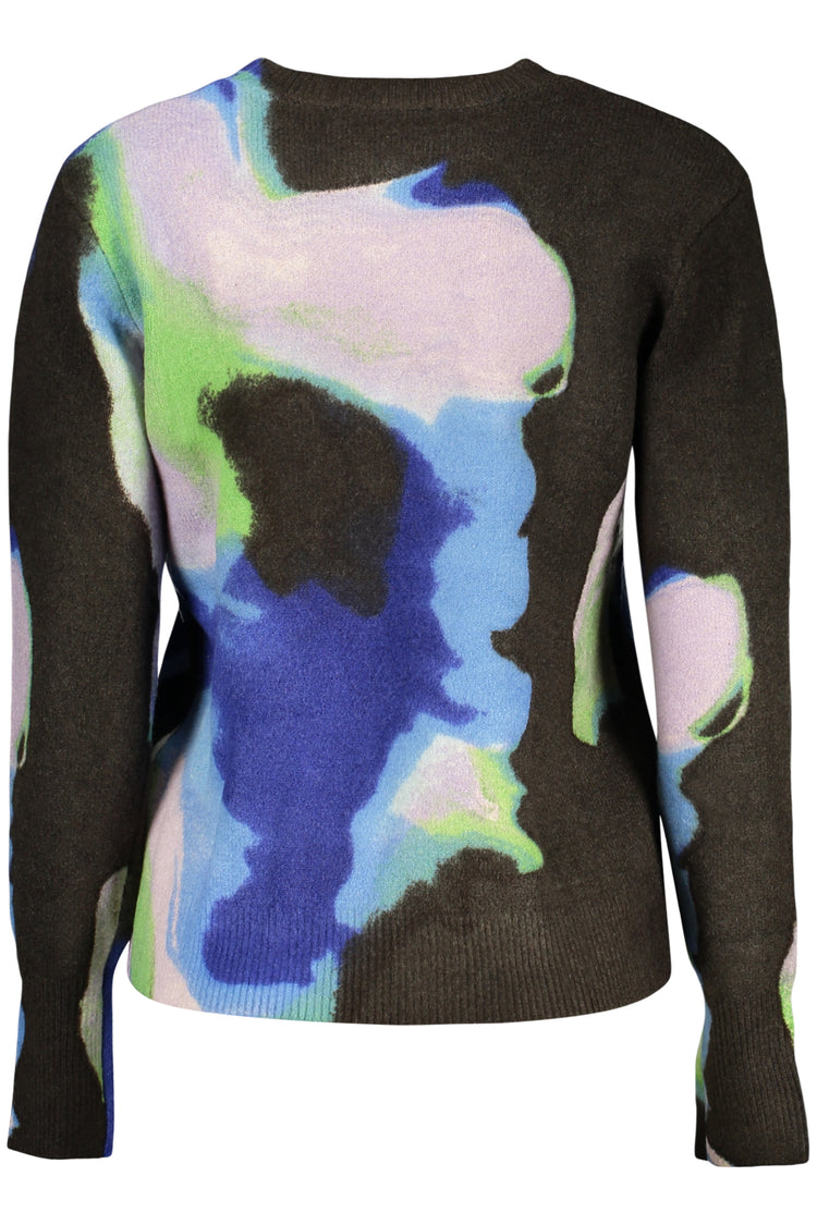 Camisola DESIGUAL de mulher azul