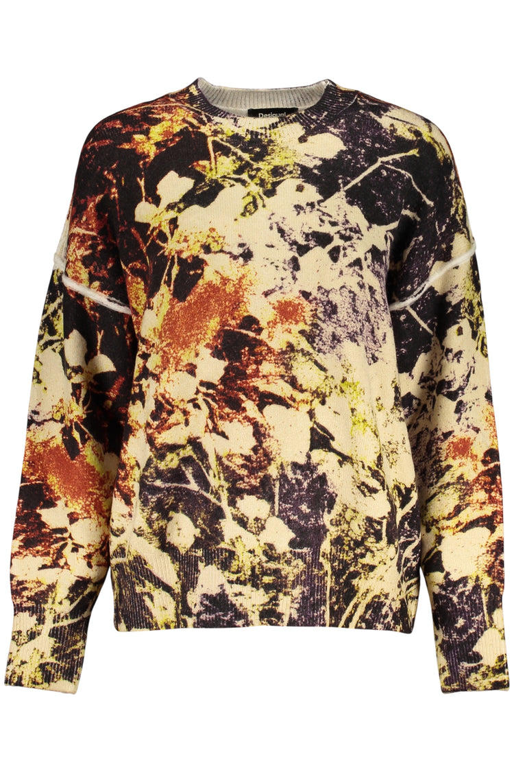 Camisola DESIGUAL de mulher amarela