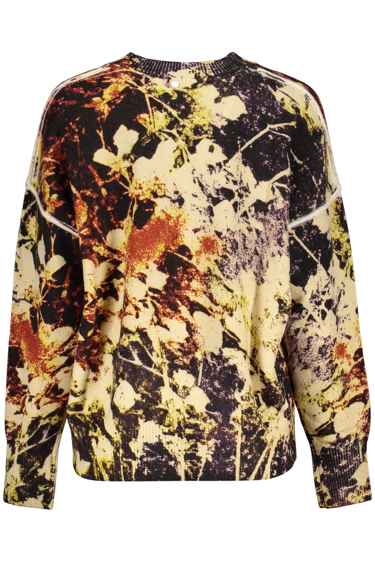 Camisola DESIGUAL de mulher amarela