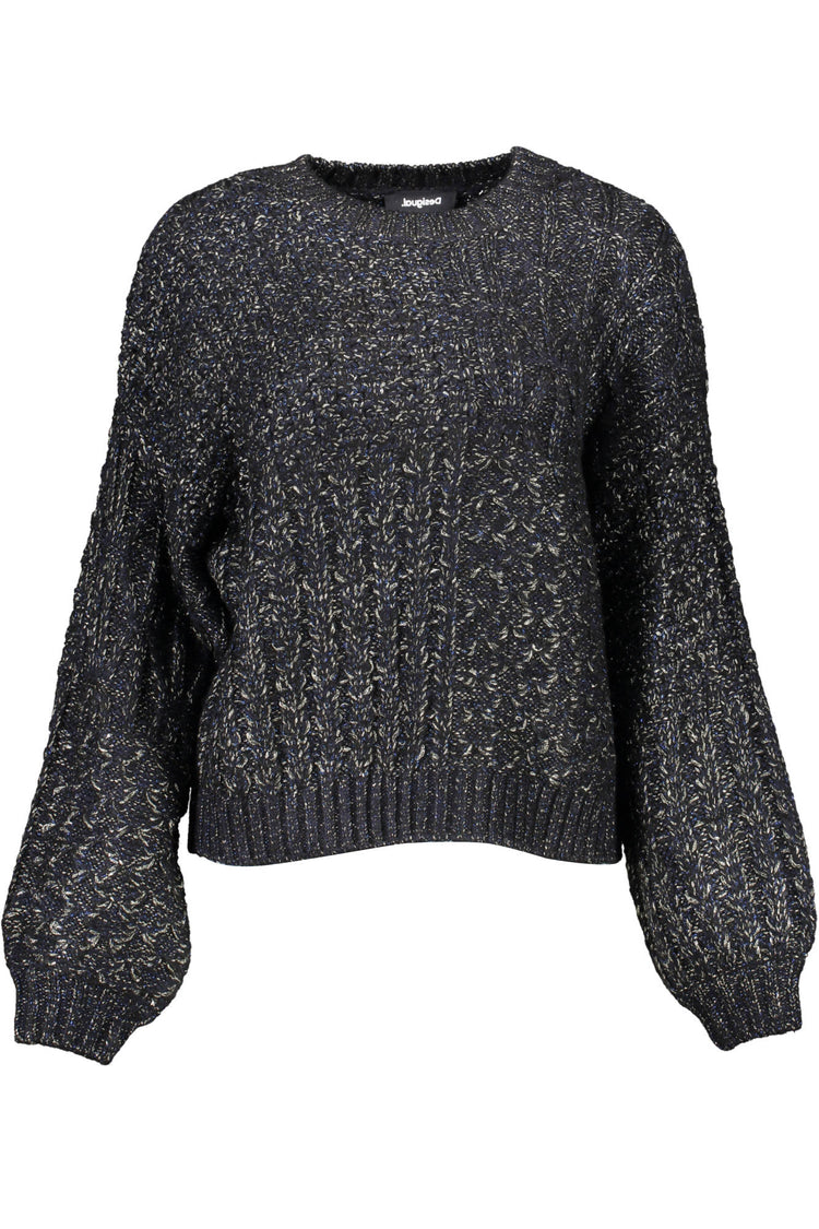 Camisola DESIGUAL de mulher preta