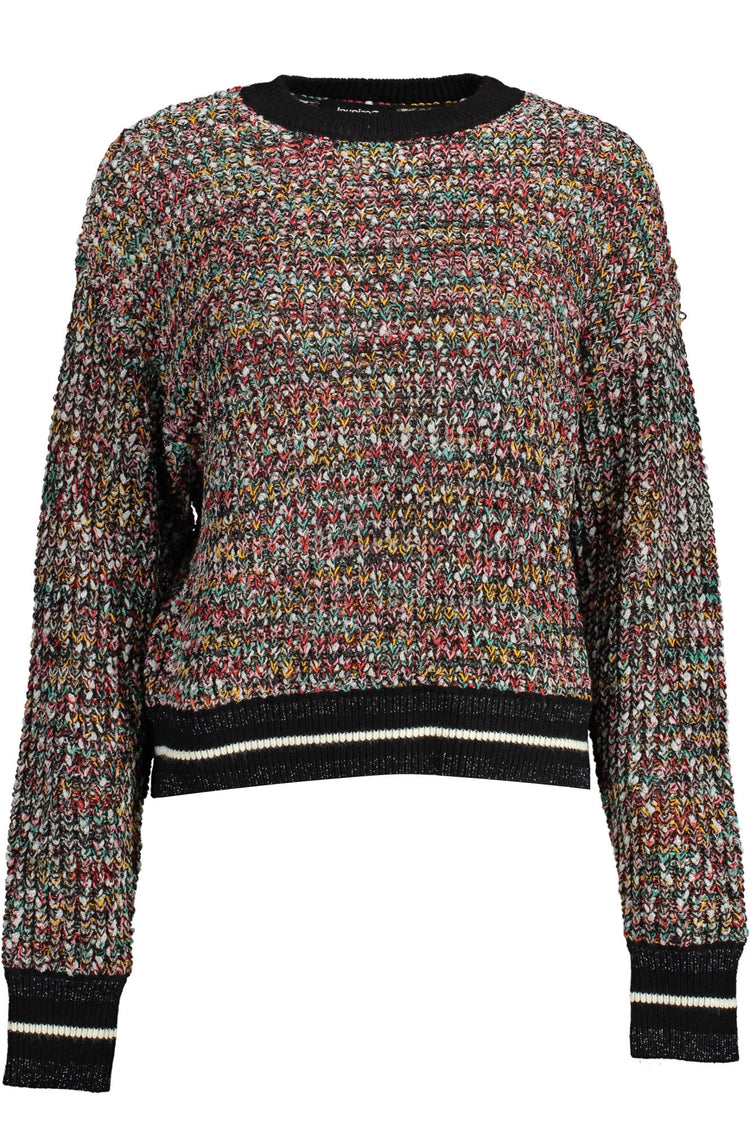 Camisola DESIGUAL de mulher preta