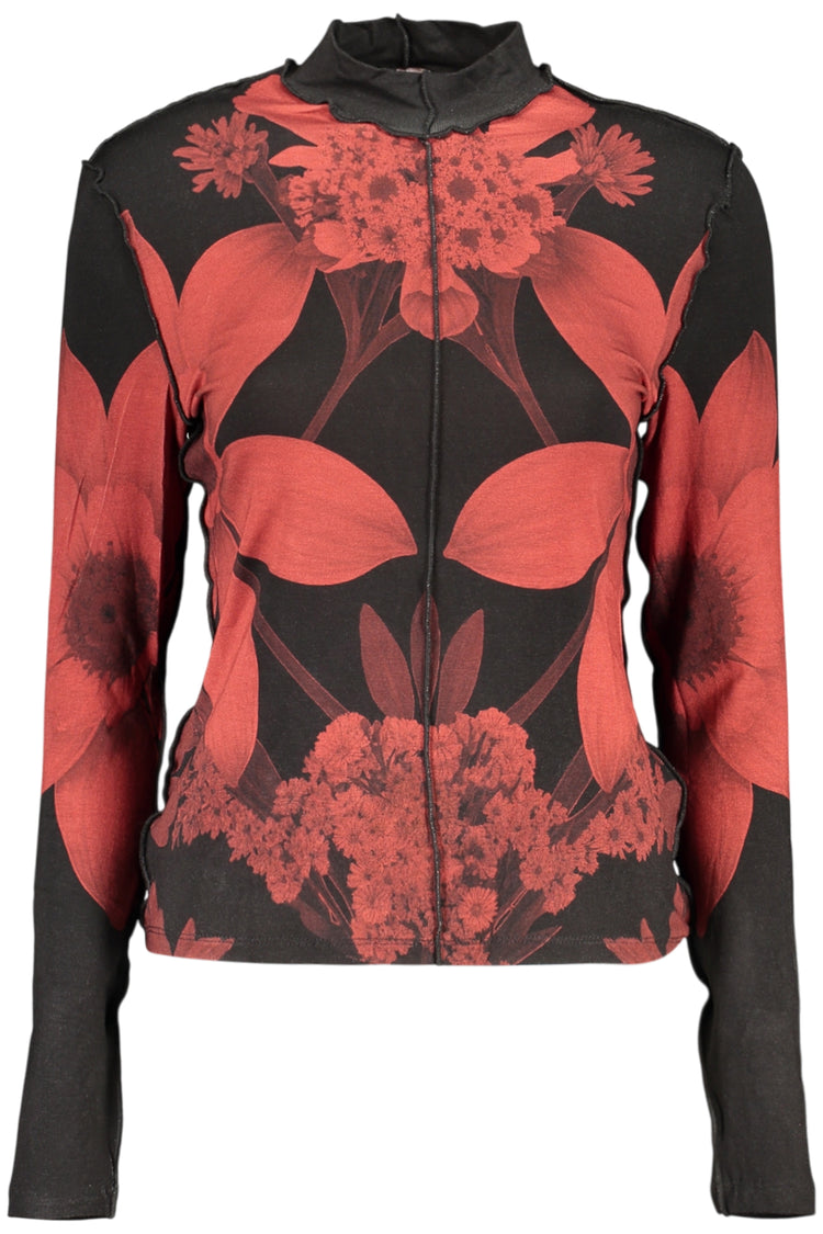 Camisola DESIGUAL de mulher preta