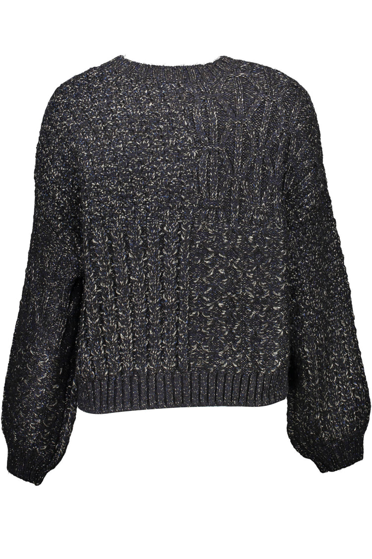 Camisola DESIGUAL de mulher preta