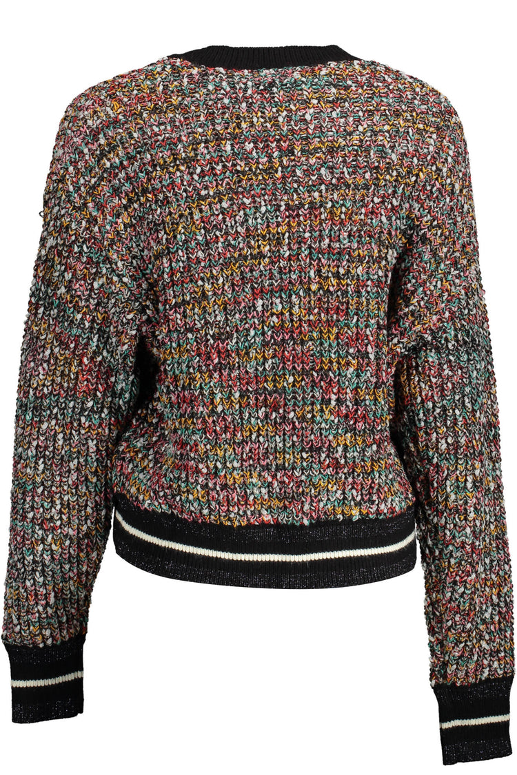 Camisola DESIGUAL de mulher preta