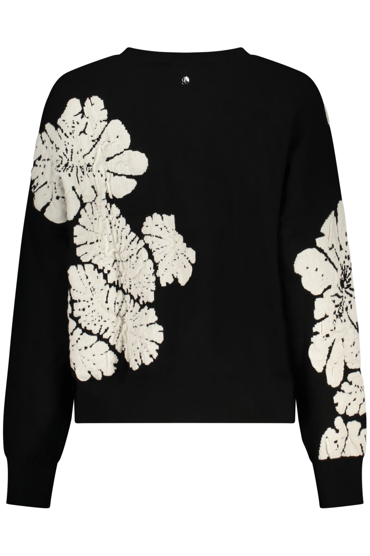Camisola DESIGUAL de mulher preta