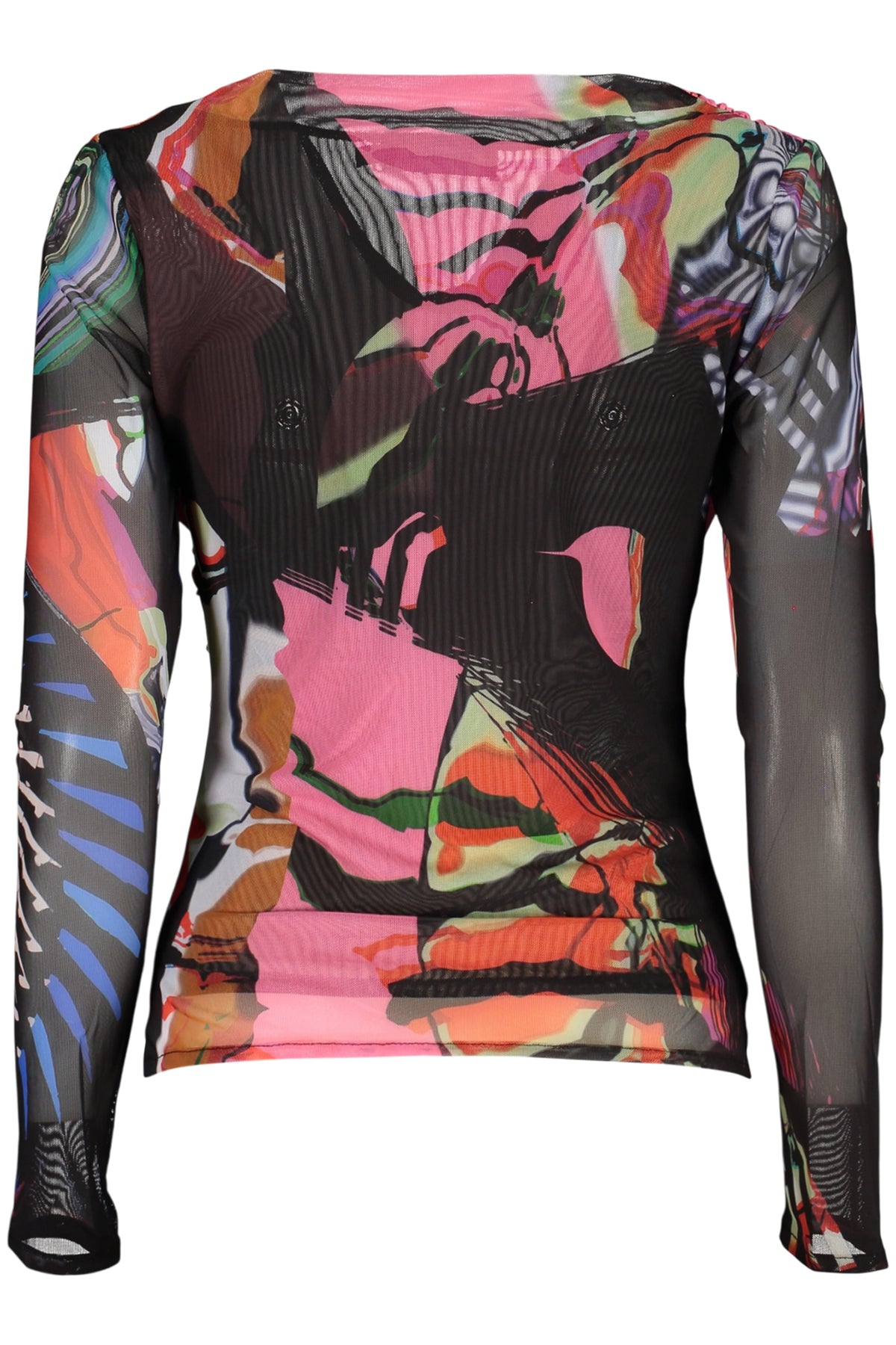 Camisola DESIGUAL de mulher preta