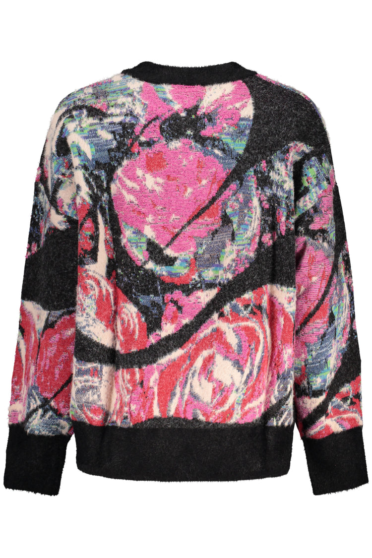 Camisola DESIGUAL de mulher preta