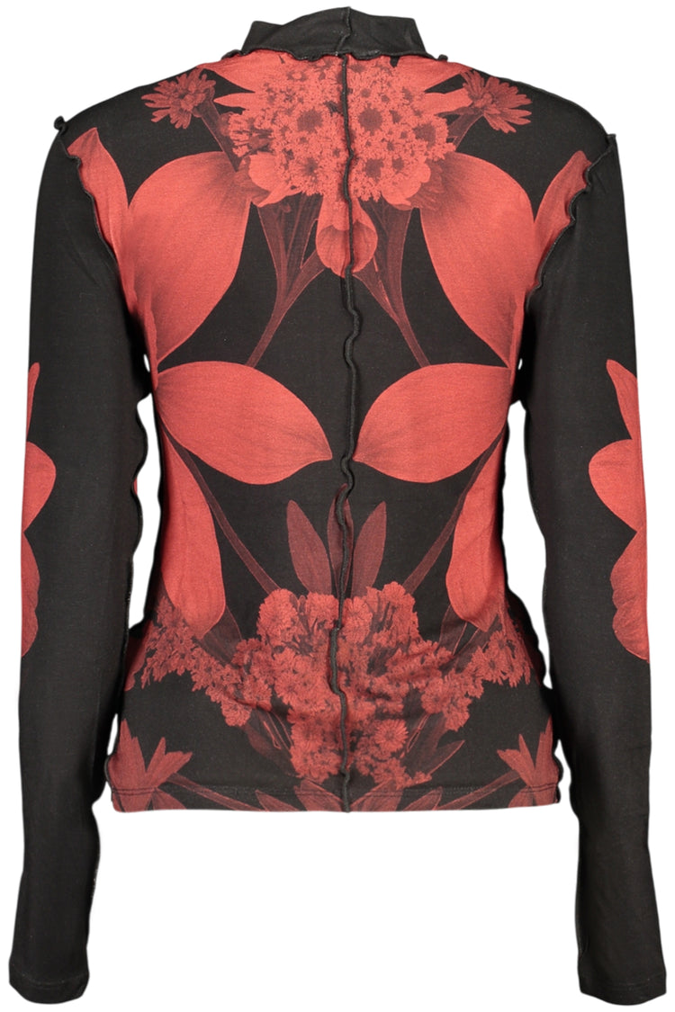 Camisola DESIGUAL de mulher preta