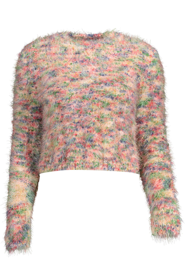 Camisola DESIGUAL de mulher rosa
