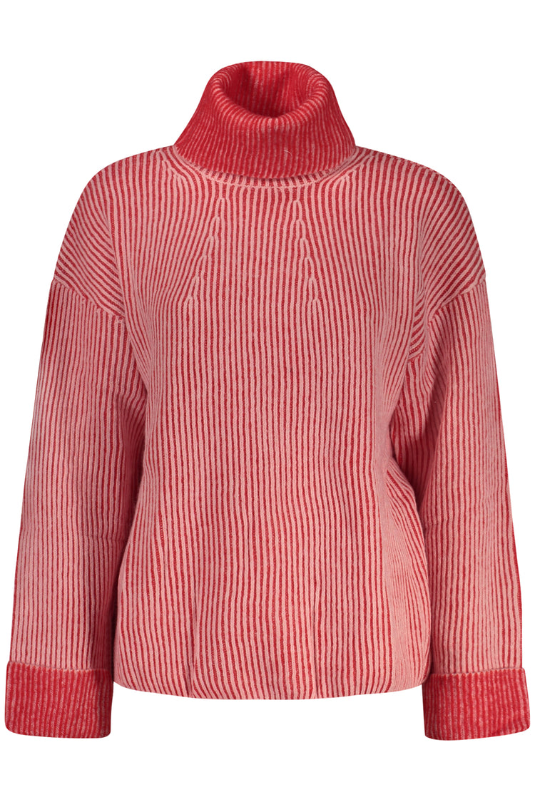Camisola DESIGUAL de mulher vermelha