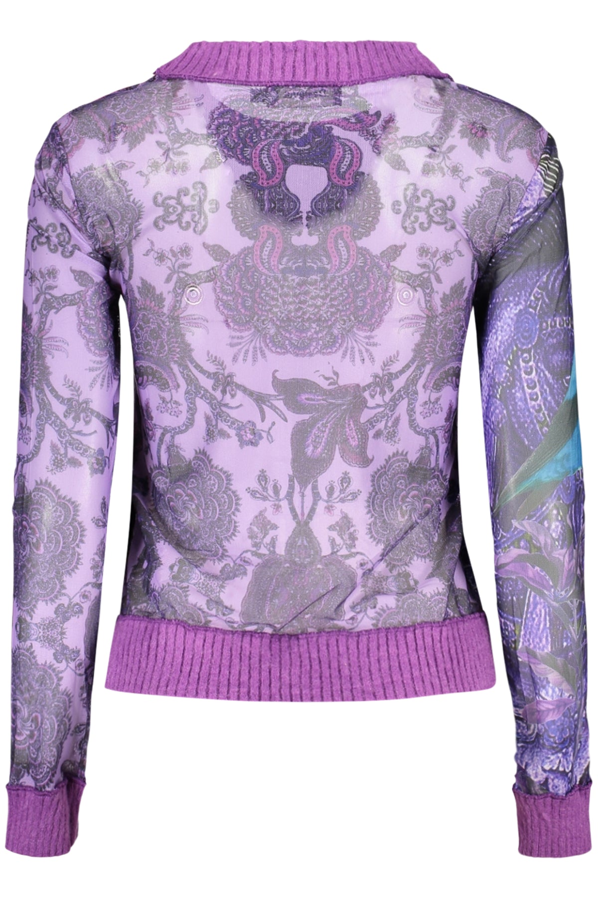 Camisola DESIGUAL de mulher roxa