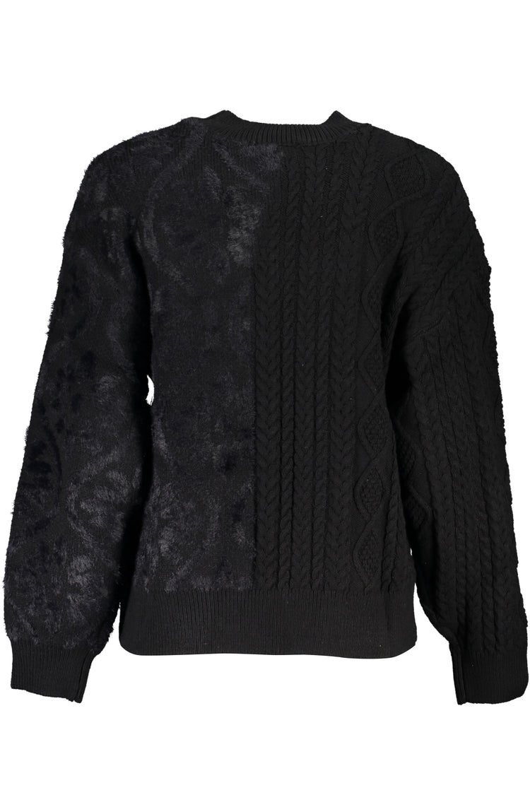 Camisola DESIGUAL de mulher preta