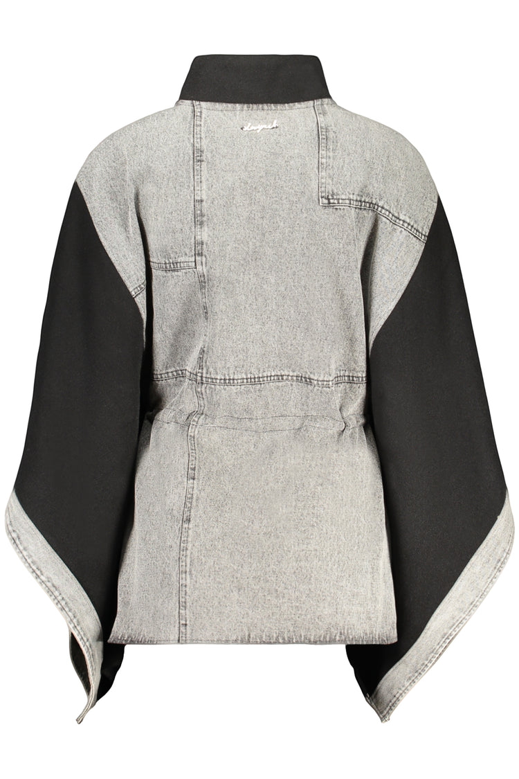 Camisola DESIGUAL de mulher preta