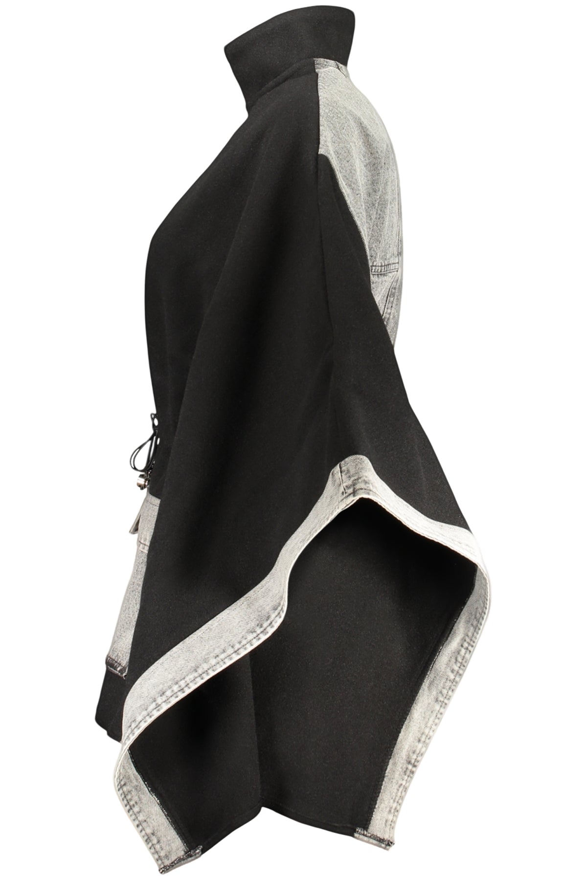 Camisola DESIGUAL de mulher preta