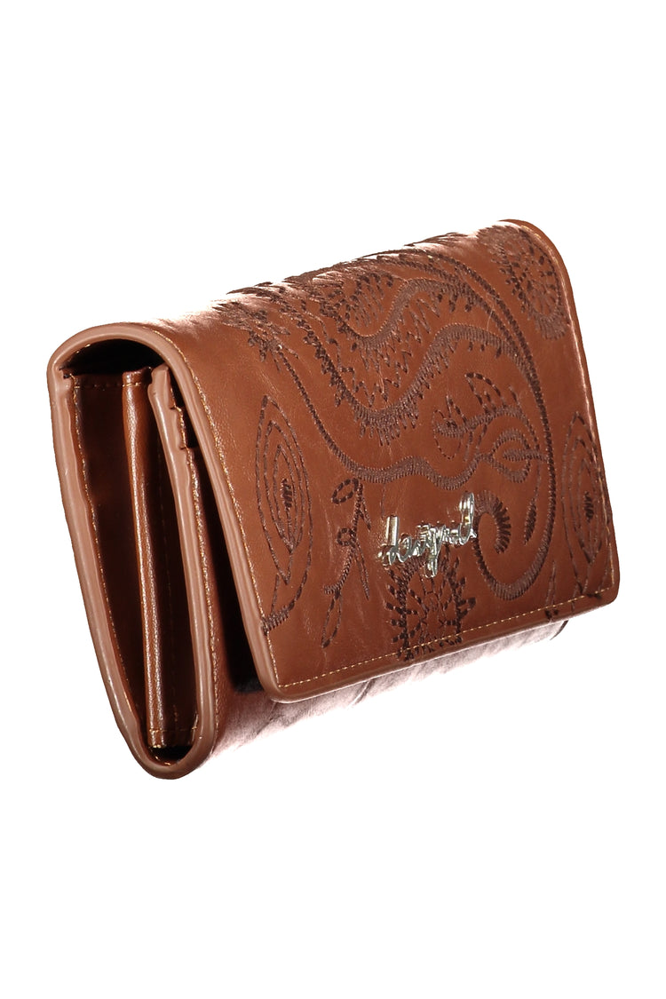 Carteira DESIGUAL de mulher castanha