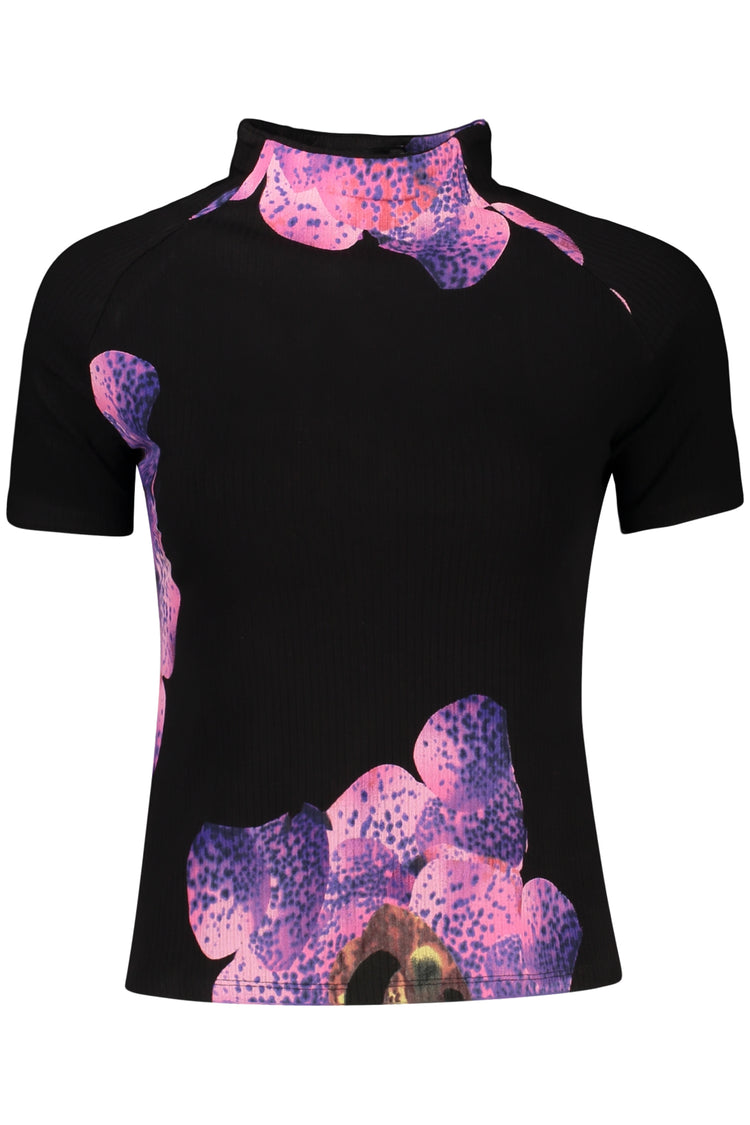 T-shirt DESIGUAL de mulher preta