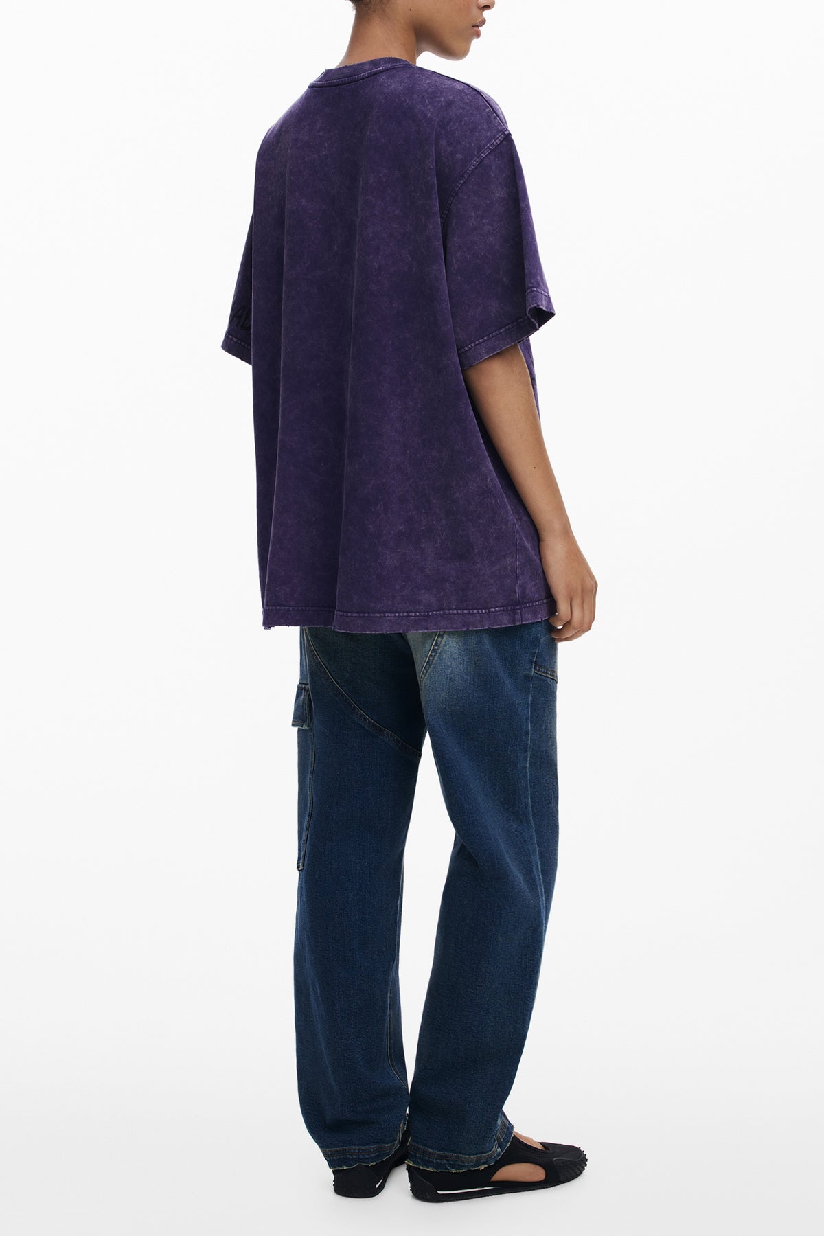 T-shirt DESIGUAL de mulher roxa