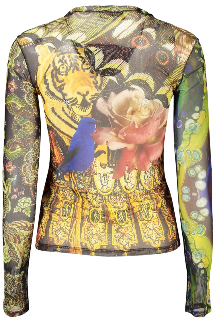 T-shirt DESIGUAL de mulher amarela