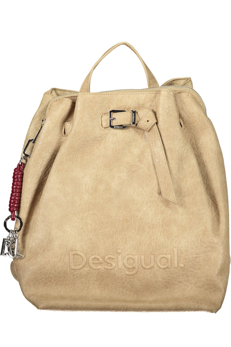 Mochila DESIGUAL de mulher bege