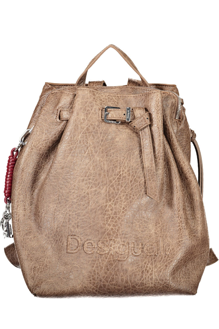 Mochila DESIGUAL de mulher castanha