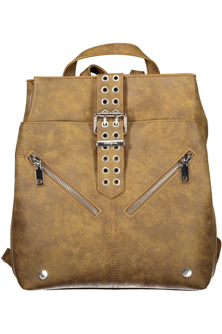 Mochila DESIGUAL de mulher castanha