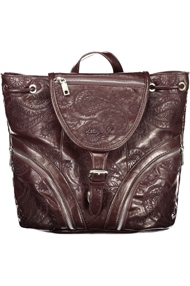 Mochila DESIGUAL de mulher castanha