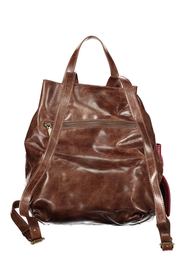 Mochila DESIGUAL de mulher castanha