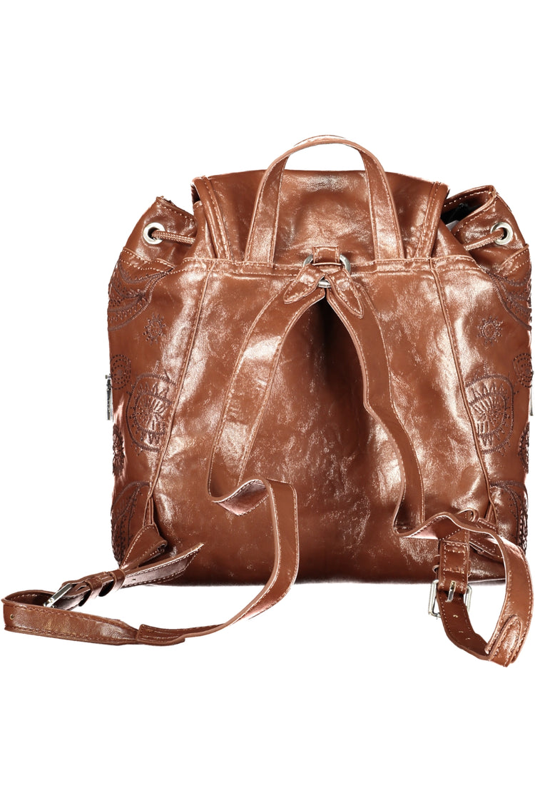 Mochila DESIGUAL de mulher castanha