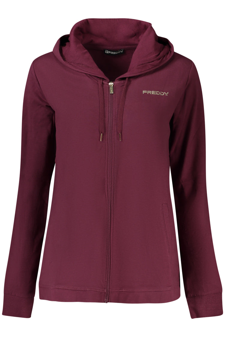 Sweatshirt FREDDY de mulher roxa